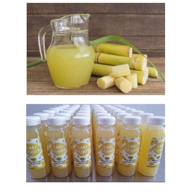 

Sari Lemon California Murni Tanpa Gula 250 ml | Sari Tebu Murni Raw Sugarcane 500 ml