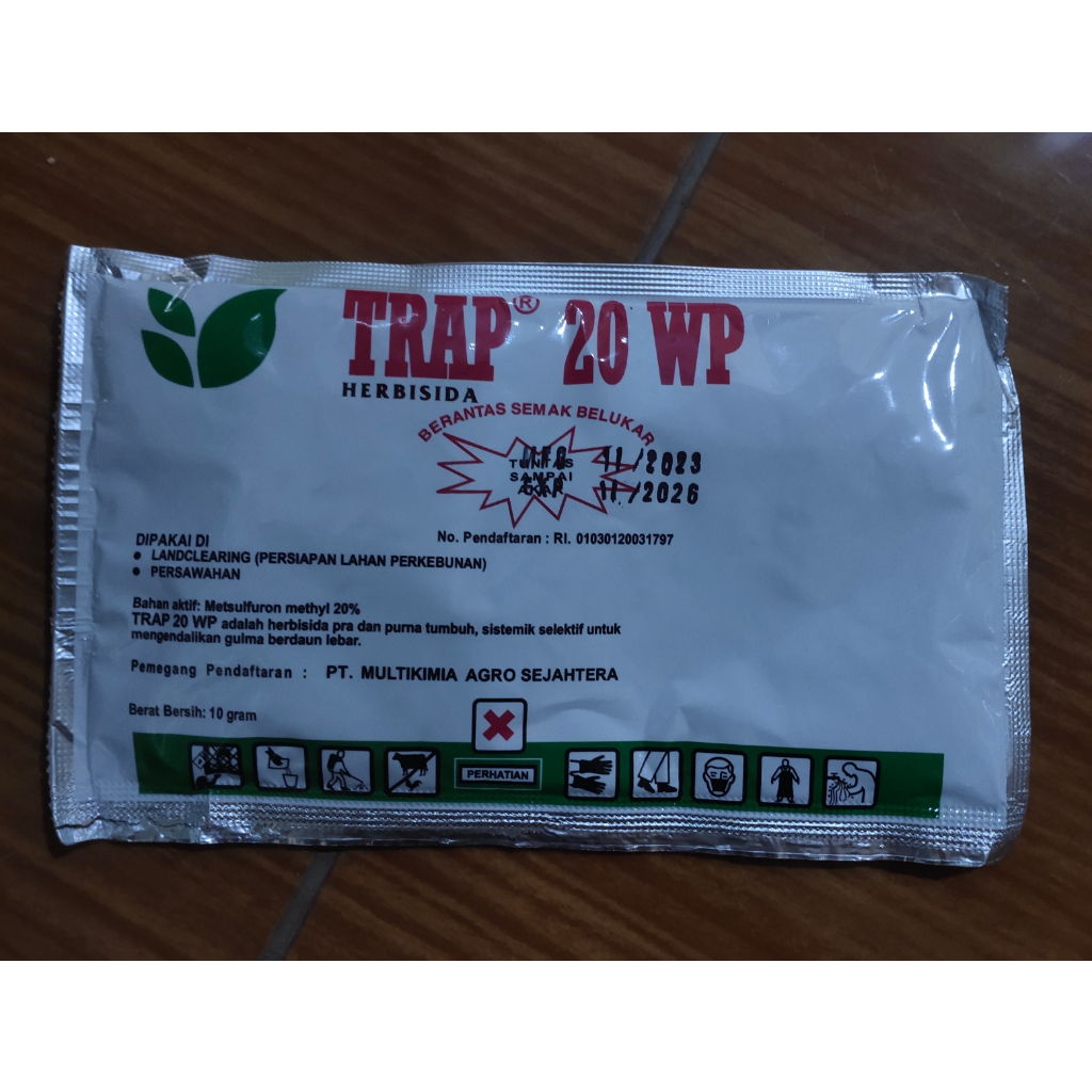 HERBISIDA TRAP 20 WP PEMBASMI HAMA RUMPUT