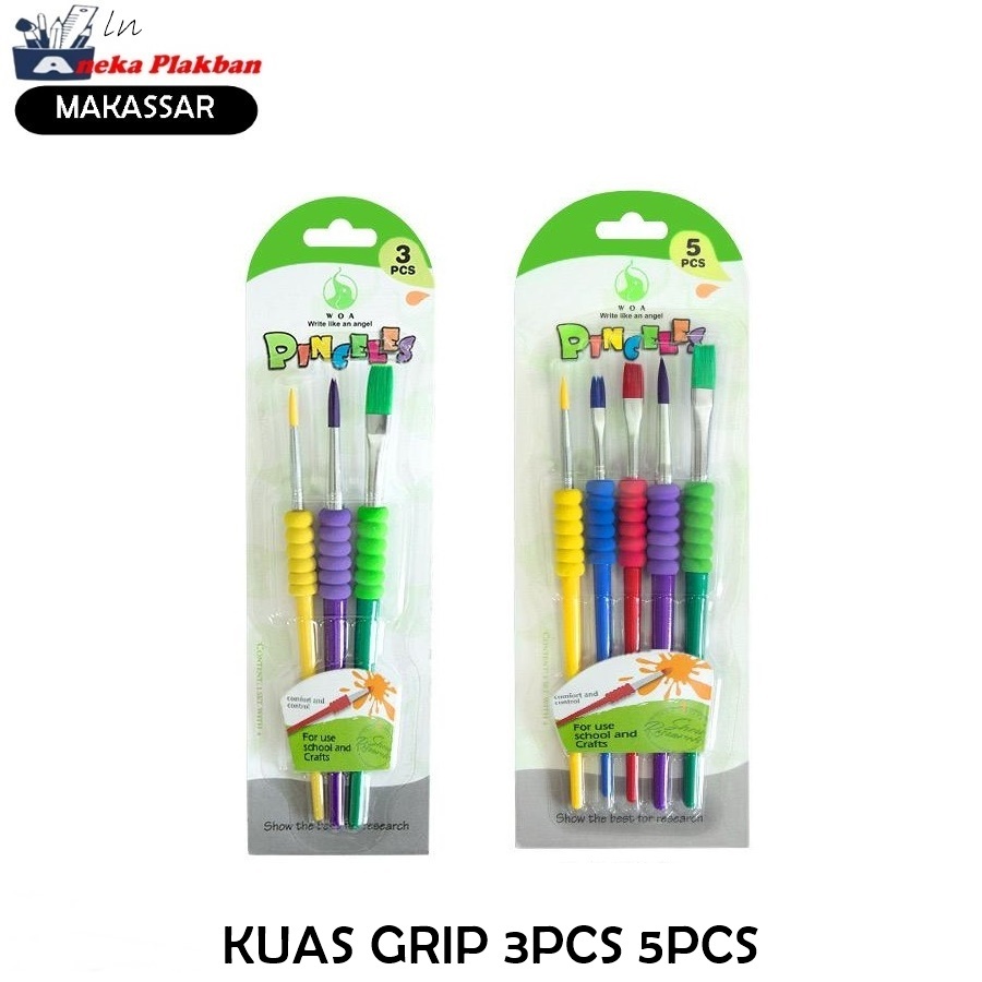 

[SET] KUAS GRIP 3PCS 5 PCS