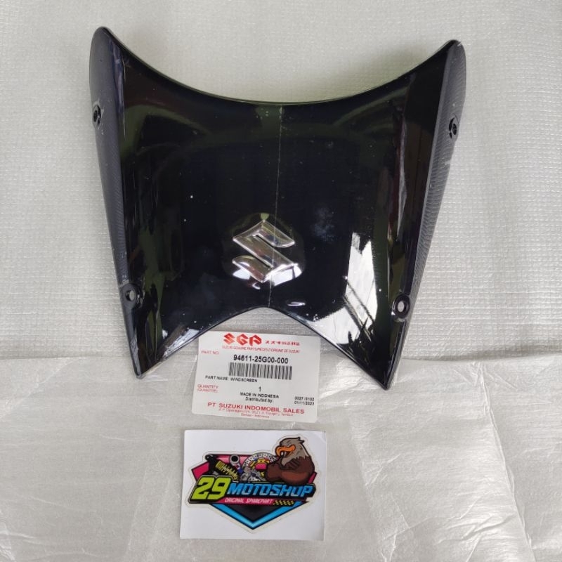 Visor Windshield Satria Fu 150 Karbu Barong Original SGP