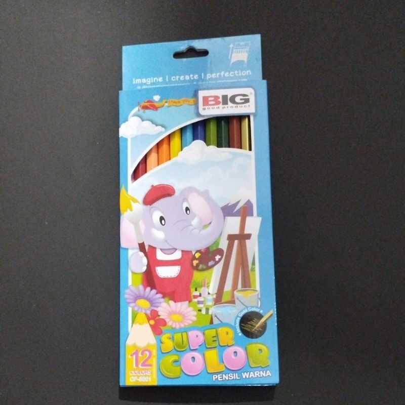 

Pensil Warna BIG 12 Warna Besar