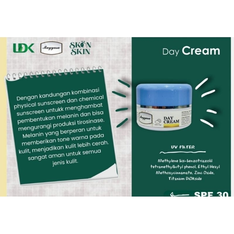 Day cream mayyasa spf 30