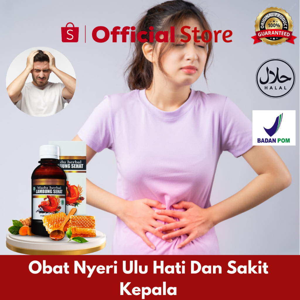 Obat Nyeri Ulu Hati Dan Sakit Kepala, Obat Asam Lambung Naik, Obat Maag Kronis Anak & Dewasa, Sakit 