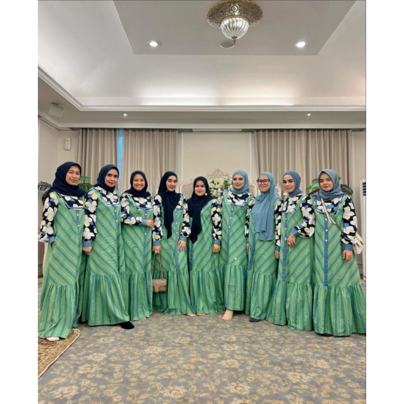 GAMIS EAZY STYLE TERBARU AZZAHRA SERIES. AZZAHRA DRESS EAZY STYLE TERBARU ORGINAL