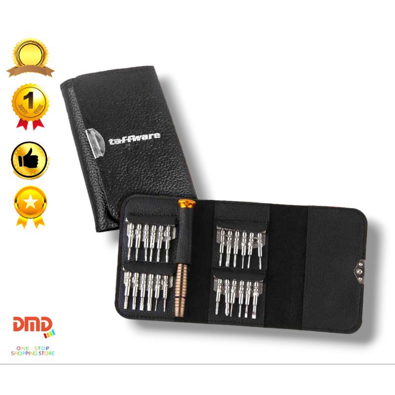 Obeng/Obeng reparasi gadget/Obeng torx set 25 in 1 taffware JN21