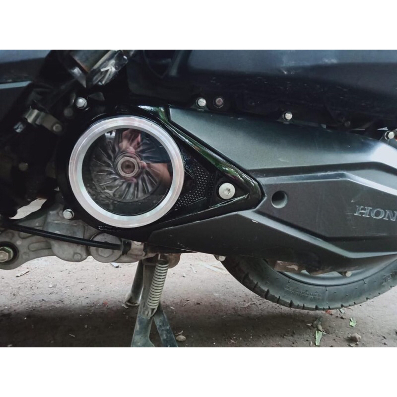 COVER TUTUP CVT VARIO 150/125 2018-2023 TRANSPARAN TUTUP MAGHNIT CVT VARIO