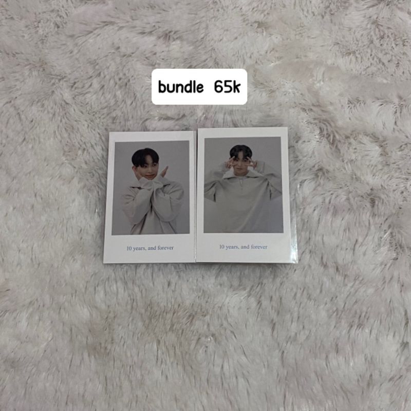 btob im lim hyunsik 10th anniversary polaroid