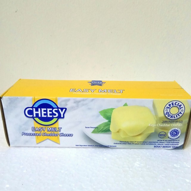 

CHEESY EASYMELT CHEDDAR CHEESE 2 KG (PCS)