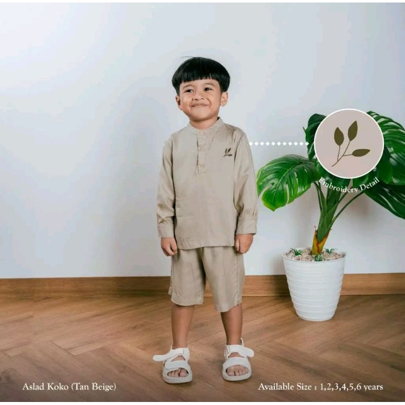 Little Palmerhaus Aslad Koko Set - Baju Koko Anak