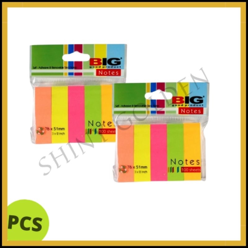 

Pembatas buku/Sticky Note/Penanda buku BIG 76x51mm