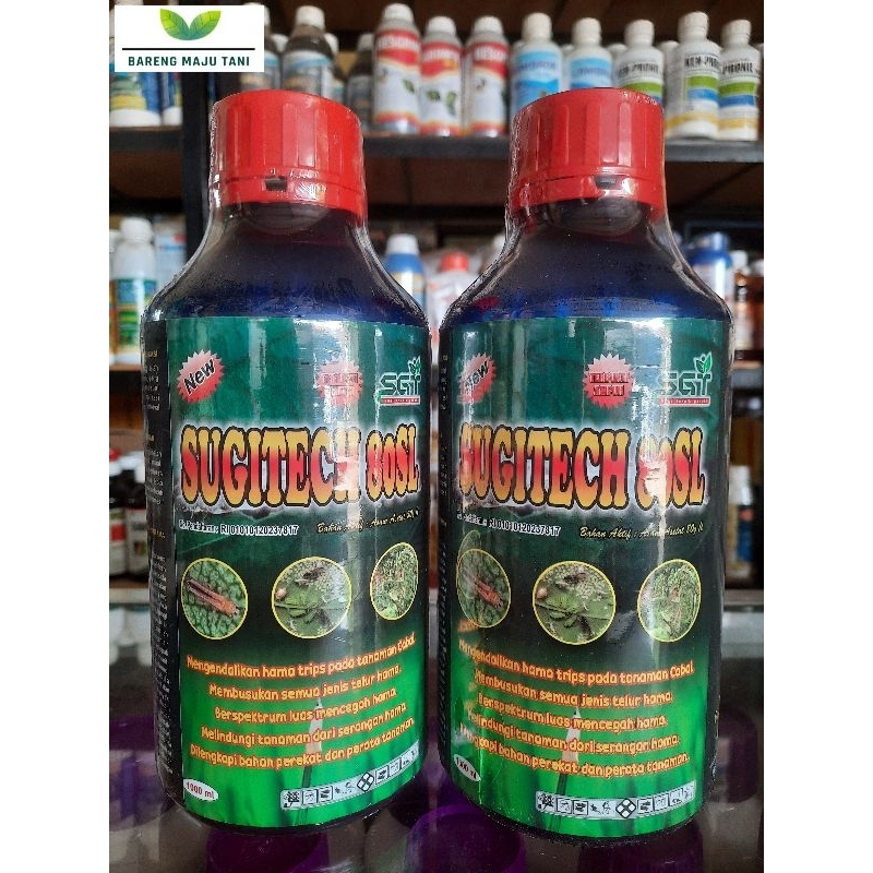 Insektisida SUGITECH 80SL Penerus Merk KILLER 65SL Pembasmi Ulat Penggerek Batang 1 liter