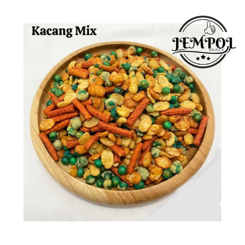 

(JEMPO.SNACK) CEMILAN KACANG MIX KACANG CAMPUR SNACK KACANG