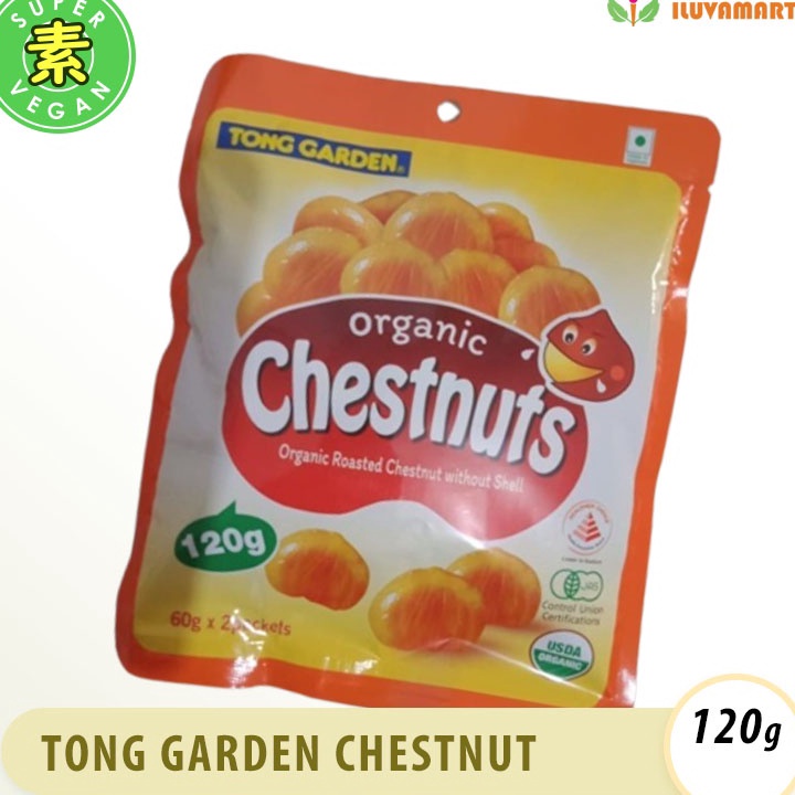 

Terlaku Tong Garden Organic Roasted Chestnut wo Shell 12gr Berangan KASTANYE Panggang Tanpa Kulit