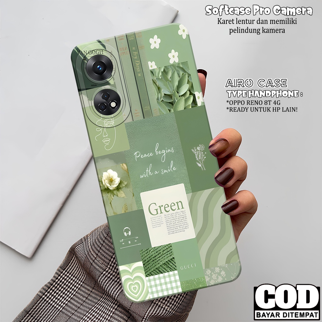 Softcase OPPO RENO 8T 4G Terbaru Case OPPO RENO 8T 4G Terbaru Fashion Case Aesthetic Casing OPPO REN