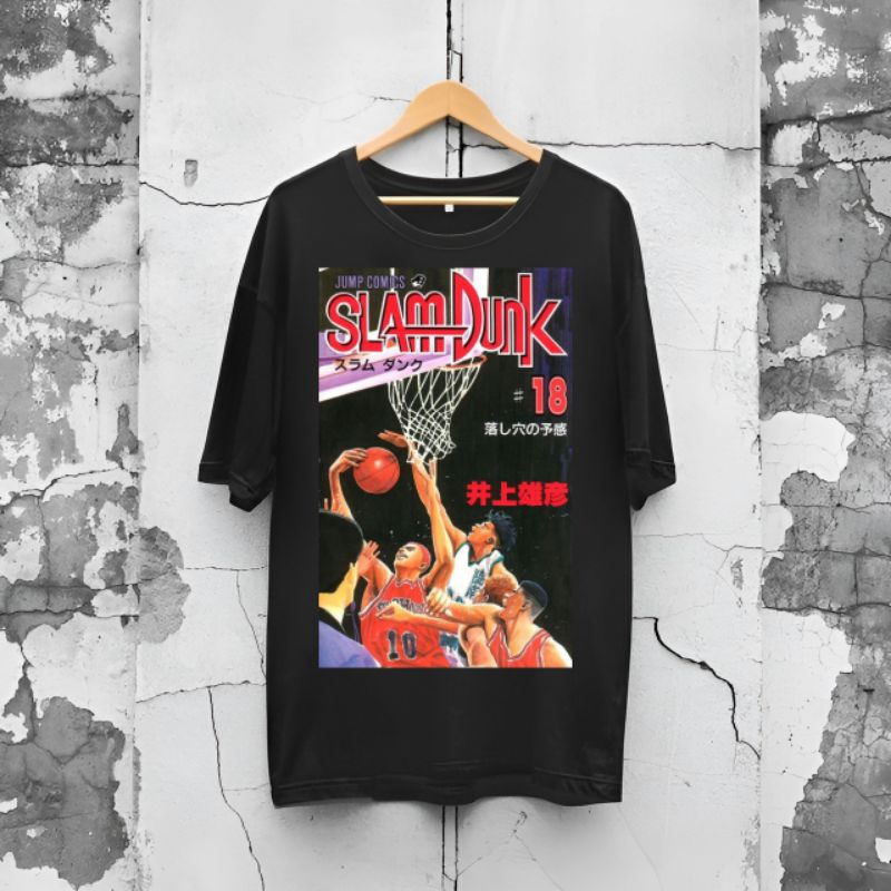 BAJU KAOS VINTAGE SLAMDUNK |KAOS ANIME