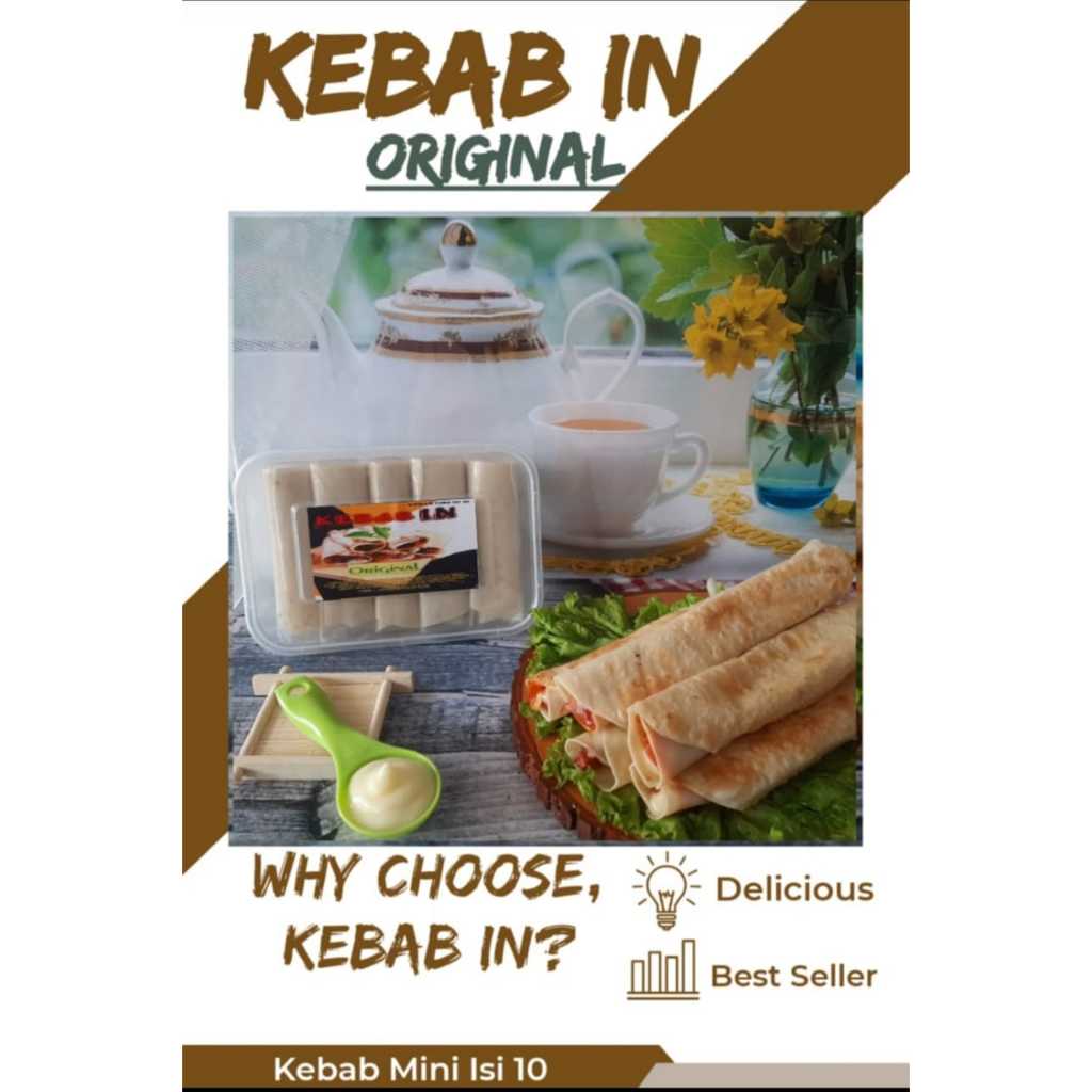 

KEBAB MINI ISI 10 PEDAS DAN ORI