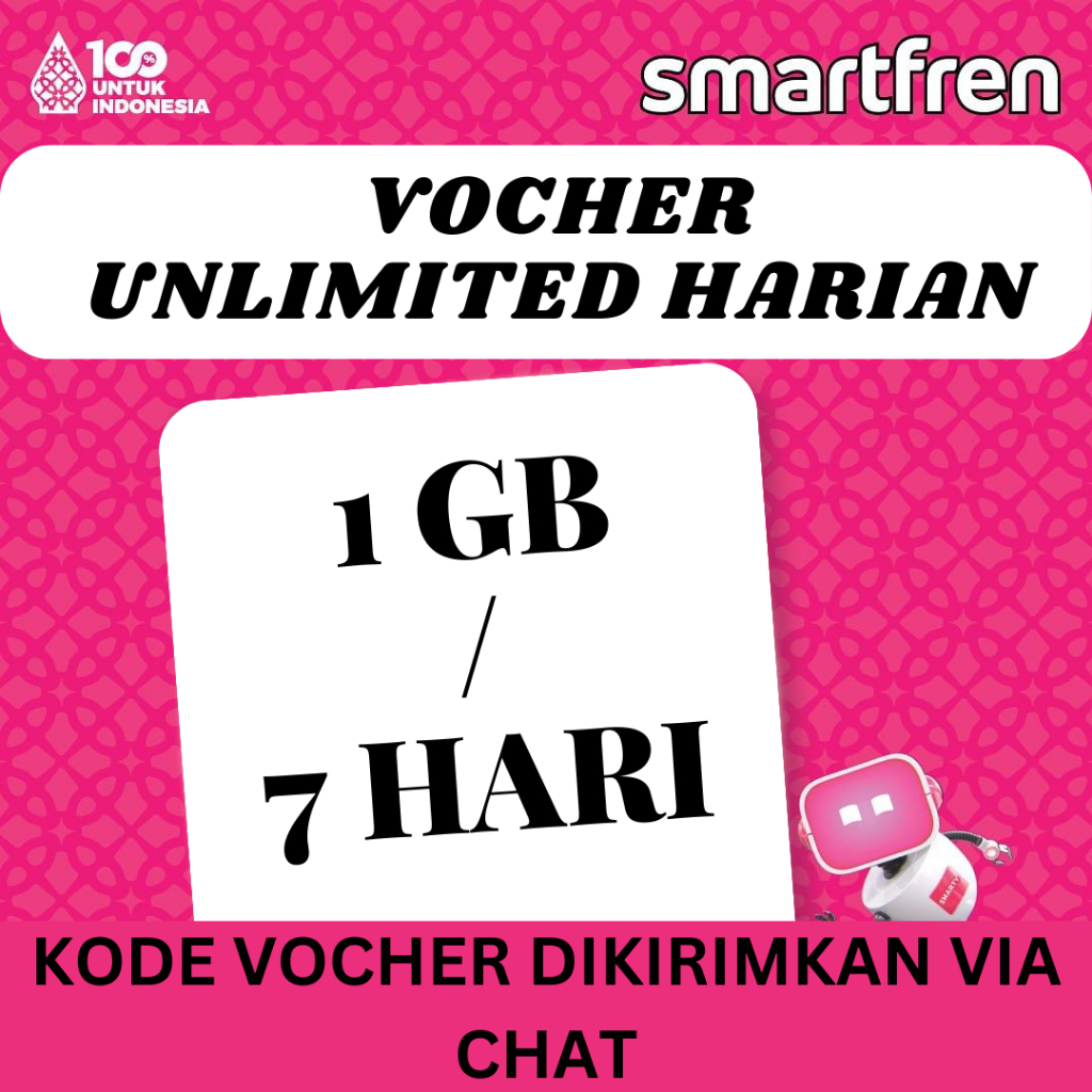 Voucher Data Smartfren Harian, Unlimited Nonstop, Unlimited Harian