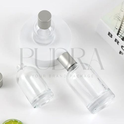 Harga Grosir Botol Parfume Lelabo Isi 30 mL Botol Parfum Kosong Botol Kaca Unik Semi Press
