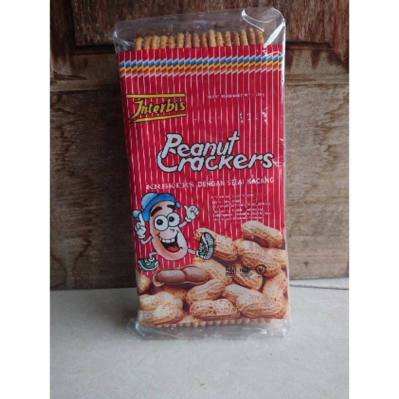 

INTERBIS PEANUT CRACKERS ROTI SELAI KACANG 300gr