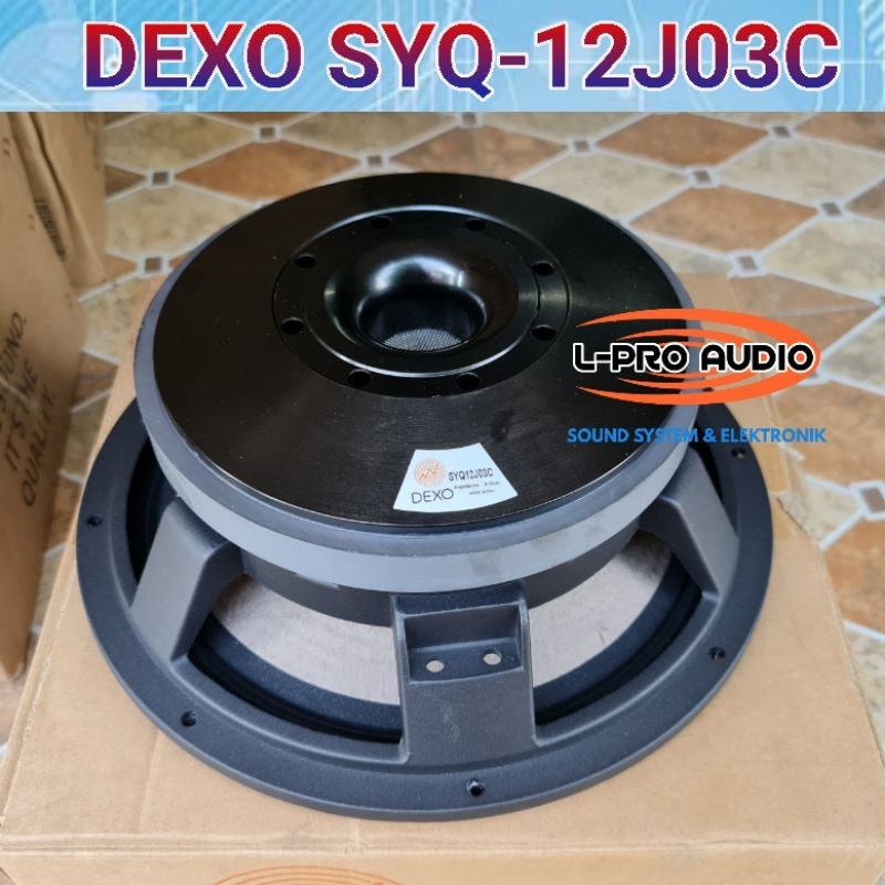 Speaker DEXO 12in SYQ12J03C Original array midle high