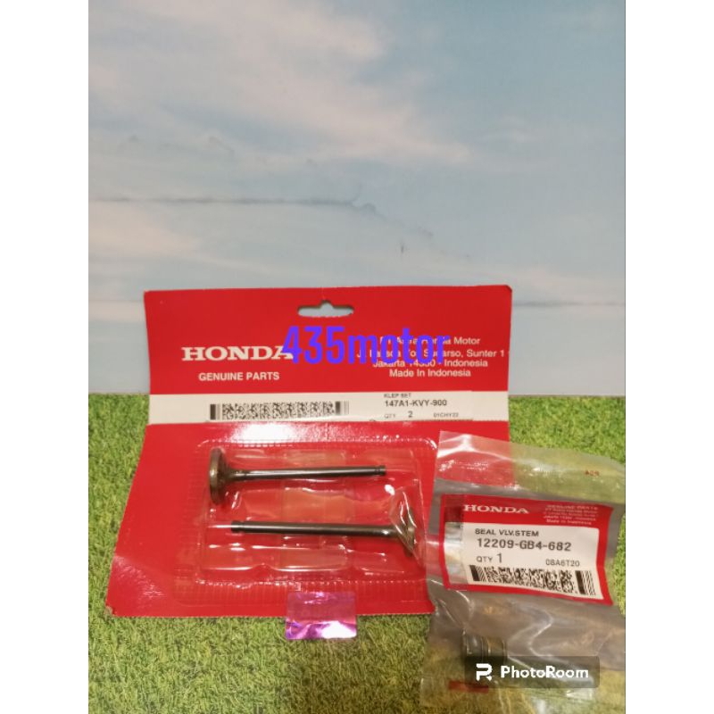 PAYUNG KLEP SET PLUS SEAL KLEP KZR VARIO 125/VARIO 125 F1