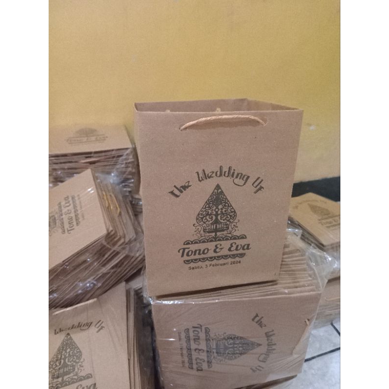 

Paperbag gelas/Mug 12x12x15