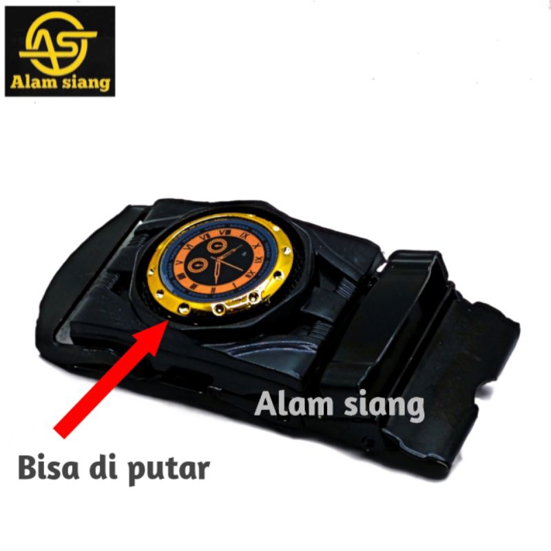 KEPALA IKAT PINGGANG/ KEPALA GESPER/ KEPALA SABUK BAHAN BESI MODEL JEPIT