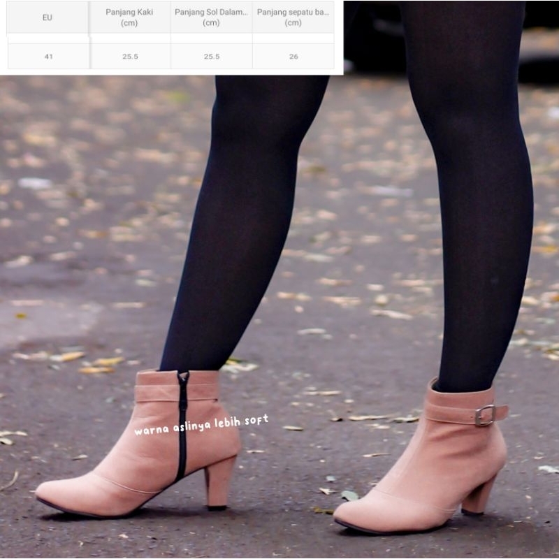 Preloved Sepatu Boots Wanita