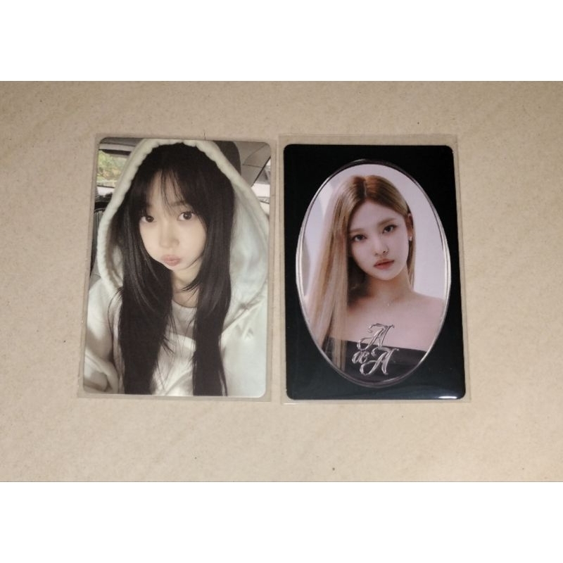 PC AESPA GISELLE QQ MUSIC DRAMA HOODIE POUT TC TRADING CARD MD ALLURING ATELIER PHOTOCARD