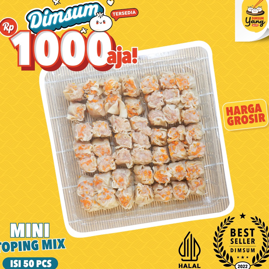 

PROMO SALE DIMSUM AYAM HALAL isi 1 Harga Pabrik