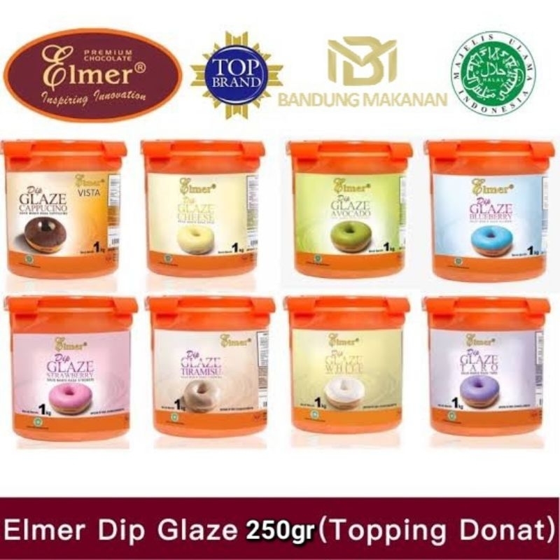 

ELMER DIP GLAZE Aneka rasa - 250gr