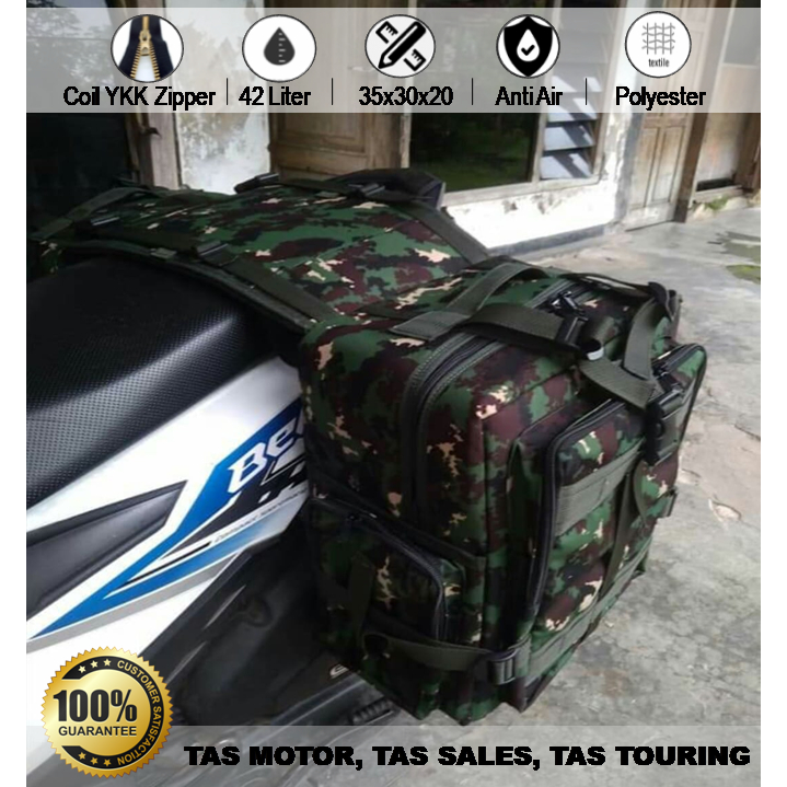 Tas Motor Motif Doreng Tas Sales Tas Kurir Tas Gofood