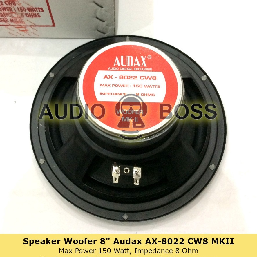 Promo Terbaru Speaker Woofer 8 8 inch 8 in Audax AX822 CW8 MKII AX 822 AX822