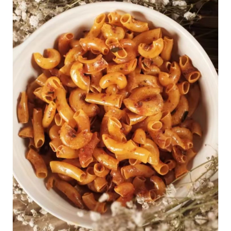 

makaroni pedas daun jeruk