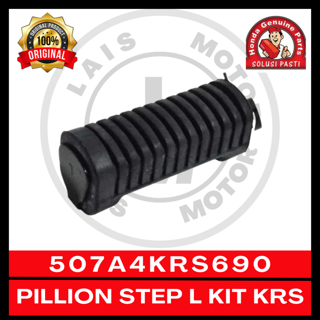Step Belakang Kiri Set KRS Revo Lama, Supra X 125 507A4KRS690 ORI AHM
