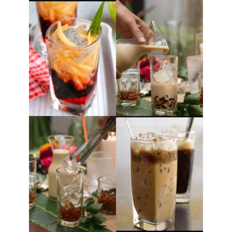Gelas cafe gelas unik gelas restoran 350ml