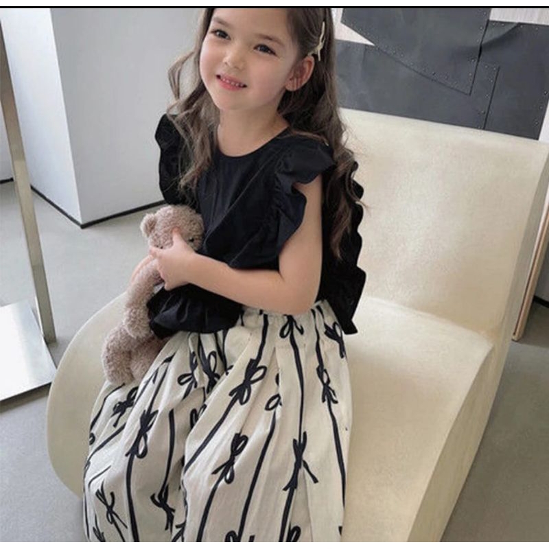 ONE SET BKK CELANA KULOT + BAJU KATUN