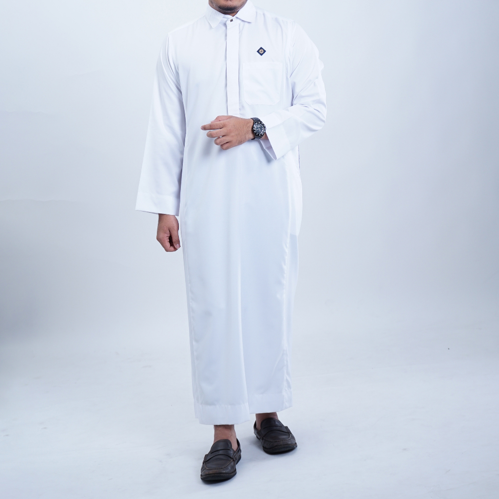 Abiyu Gamis Slimfit Pria Premium Lengan Panjang Katun Minyak Raya Edition 01
