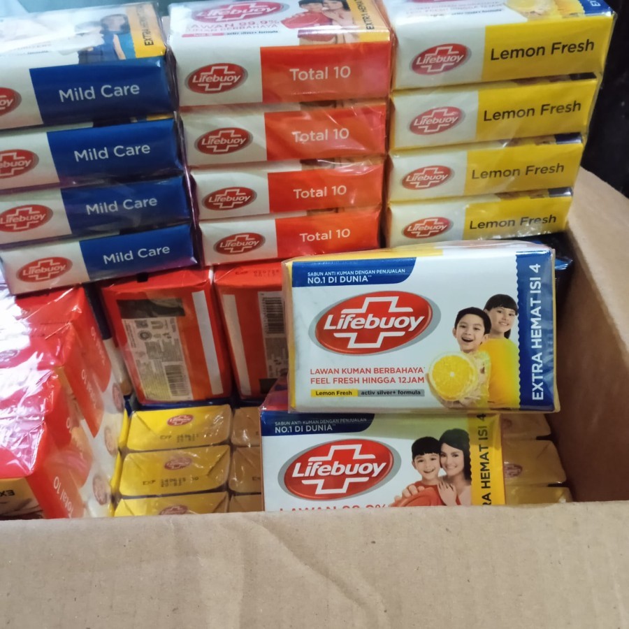 Lifebuoy Sabun Batang Bar Shiso & Mineral Clay random