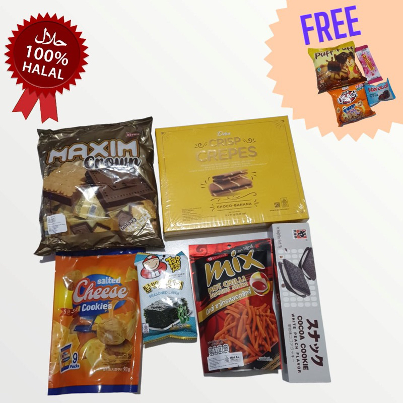 

100 COMBO PAKET JAJANAN