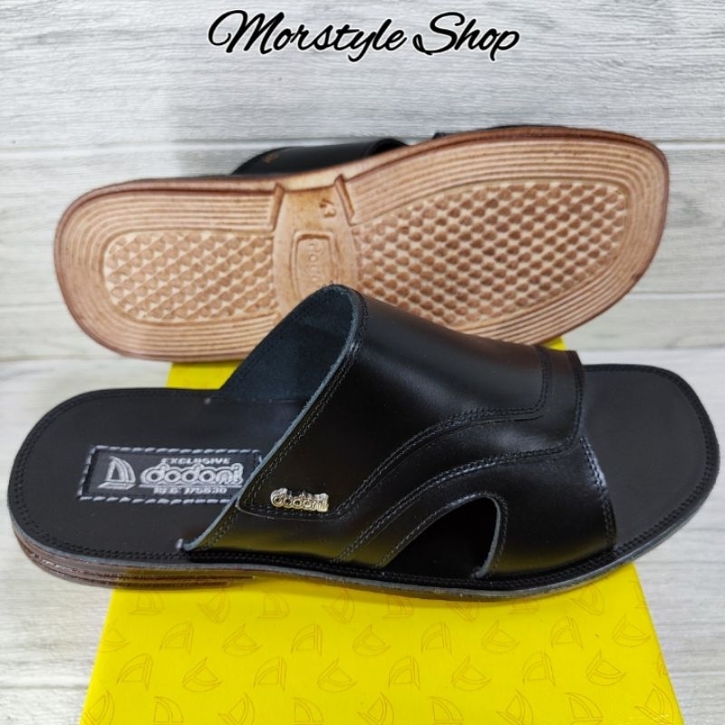 Morstyle Shop, Sandal Dodoni HS 808 / Sandal Kulit Pria / Sandal Kokop