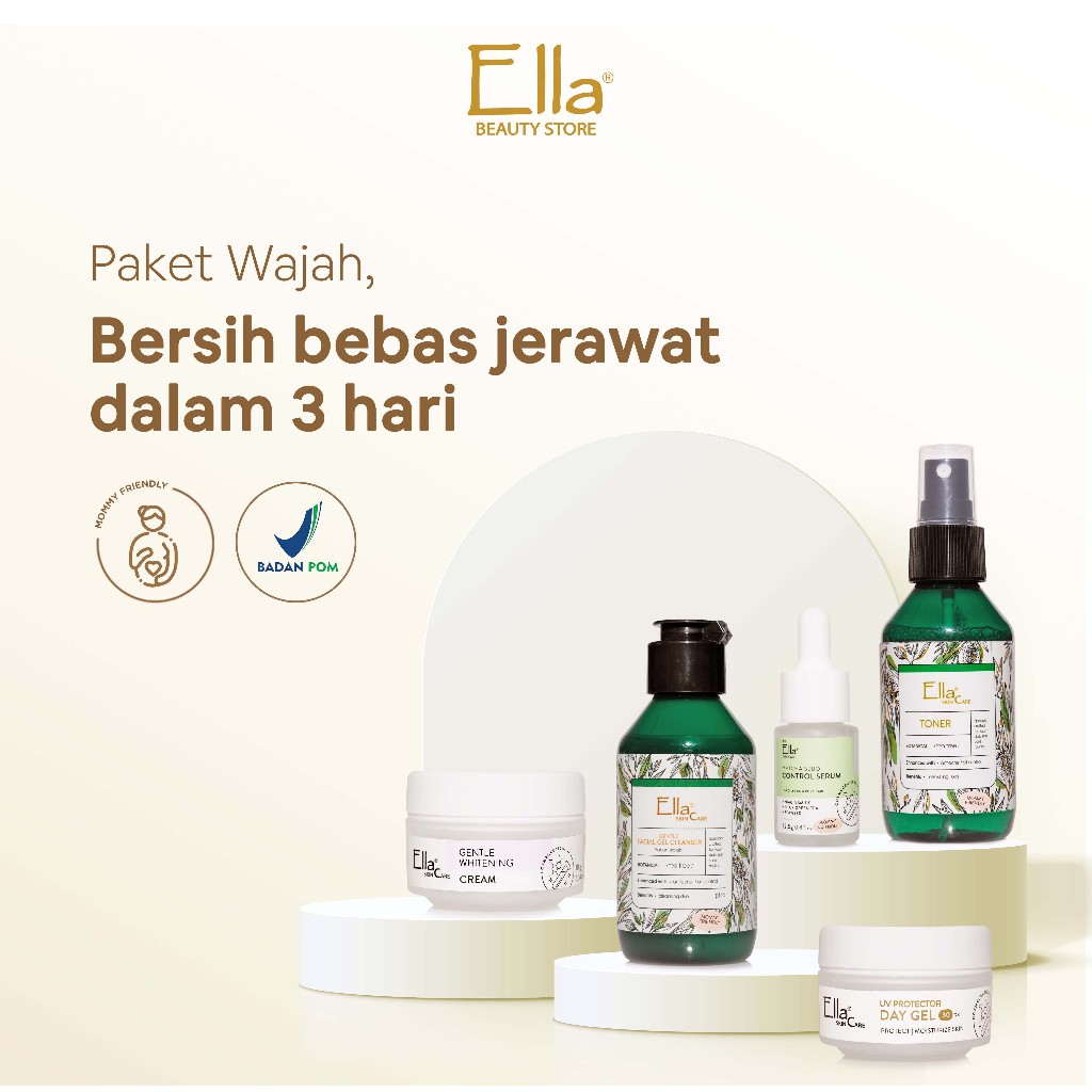 Ella Skincare Paket Bebas Acne