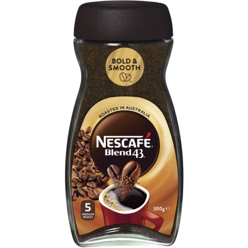 

Nescafe Blend 43 Instant Coffee 300g Original Australia