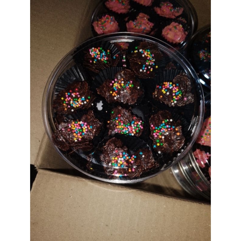 

cornflake coklat
