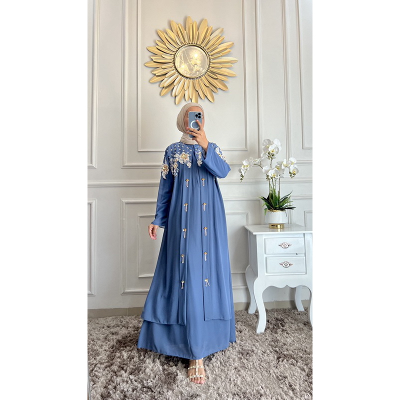 *NEW KAFTAN AYUMI TERBARU KAFTAN LEBARAN 2024 KAFTAN MEWAH KAFTAN TERBARU ORIGINAL*