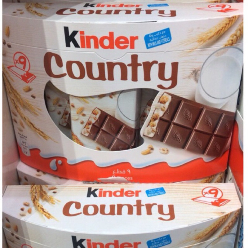 

Kinder Country isi 9 pcs