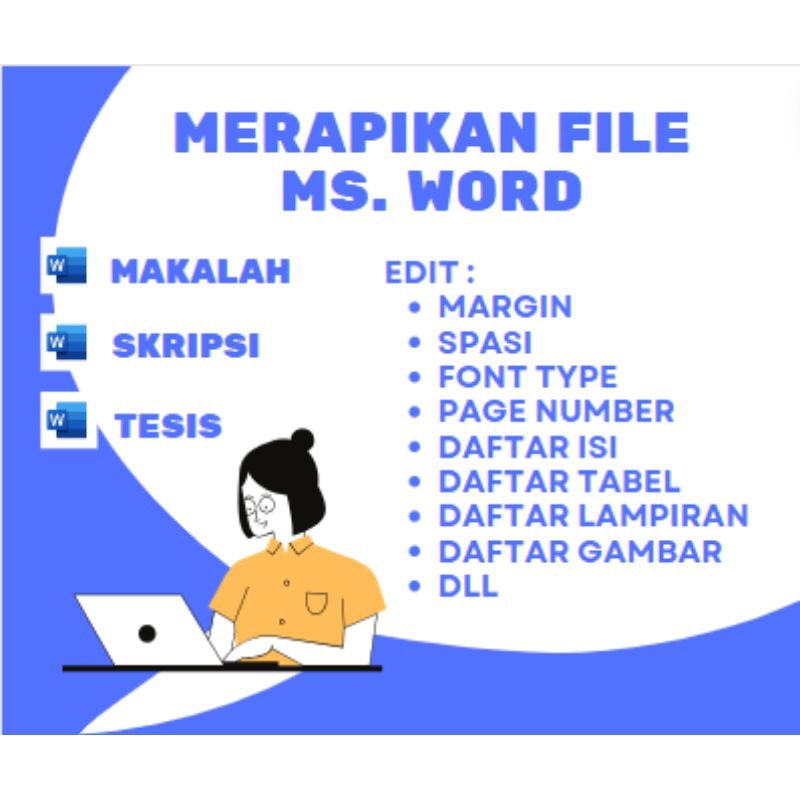 SKRIPSI | THESIS | LAPORAN | PROPOSAL | MERAPIKAN DOKUMEN | DAFTAR ISI/TABEL/GAMBAR | PENOMORAN HALA