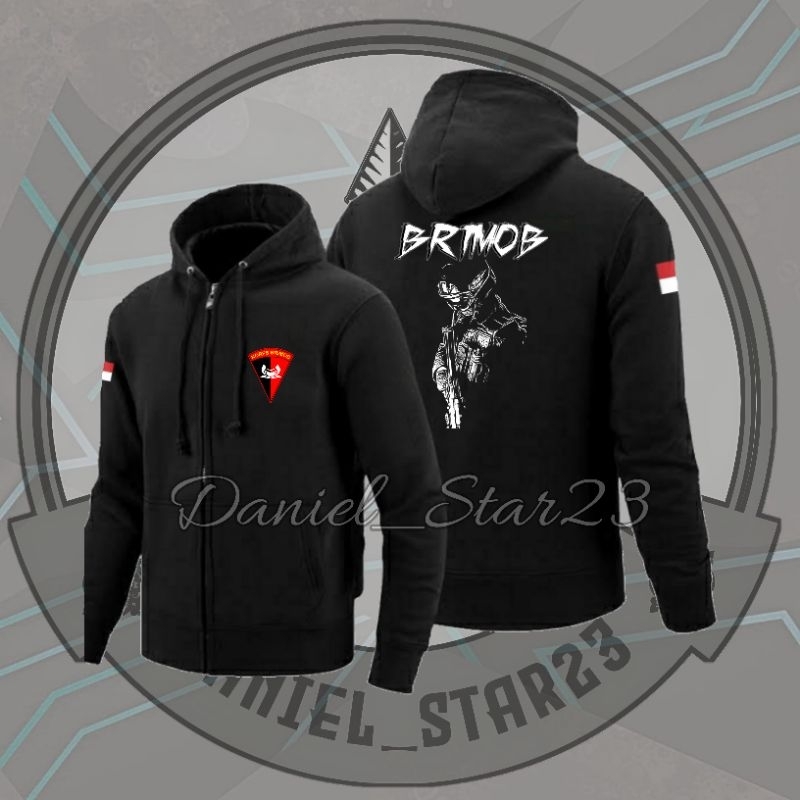 Hoodie brimob, hoodie zipper brimob, sweater hoodie