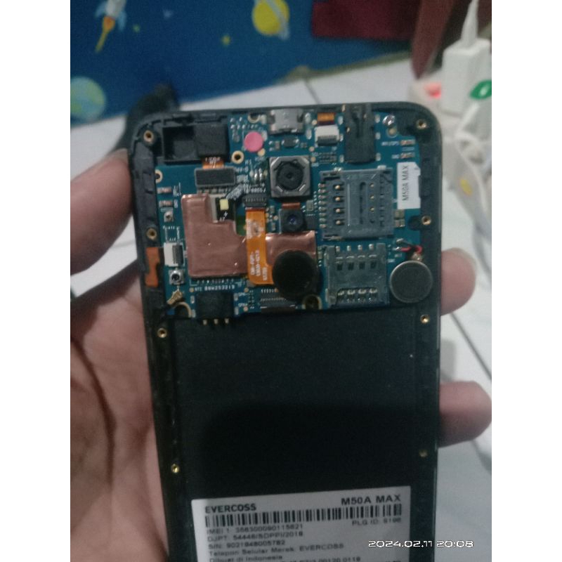 mesin evercoss m50a max