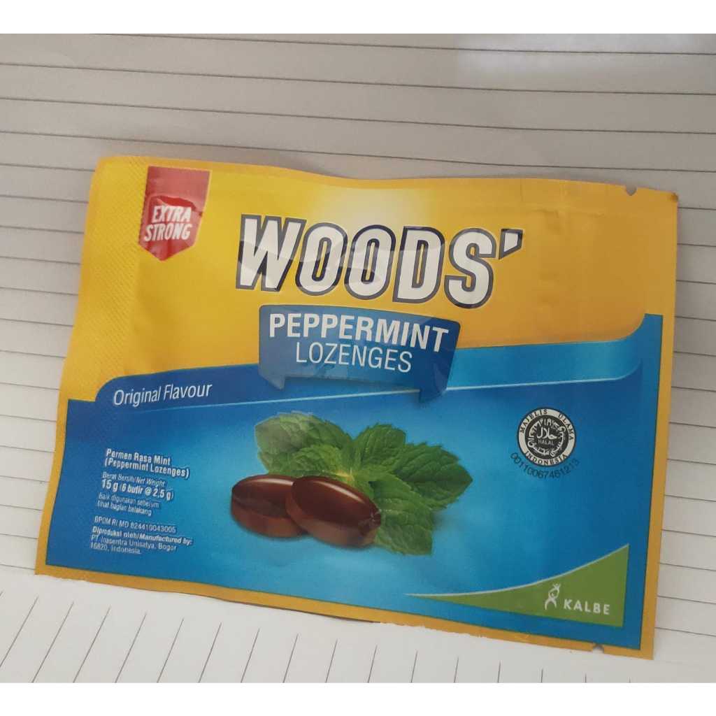 

Woods Lozenges Original 6 Butir
